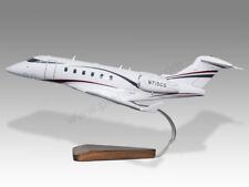 Bombardier Challenger 350  Solid Mahogany Wood Handcrafted Display Model