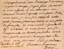 DUCIS (Jean-François). Lettre