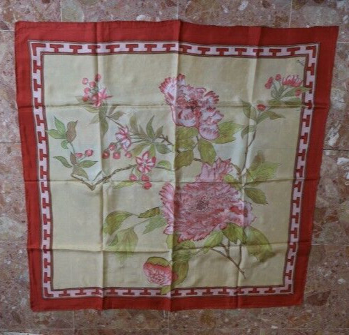 Foulard carré soie - foulard,