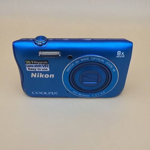 Nikon coolpix s3700 - coolpix, bleue