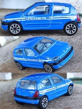 1/43 Renault Clio II 2 Gendarmerie Miniature Métal Jouet Collection Occasion 