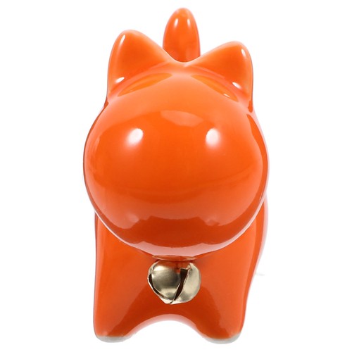 Figurine chat céramique - en,