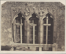 Carlo Ponti, Venetian Palace Window, Venice, Italy Vintage Print.  Tirag