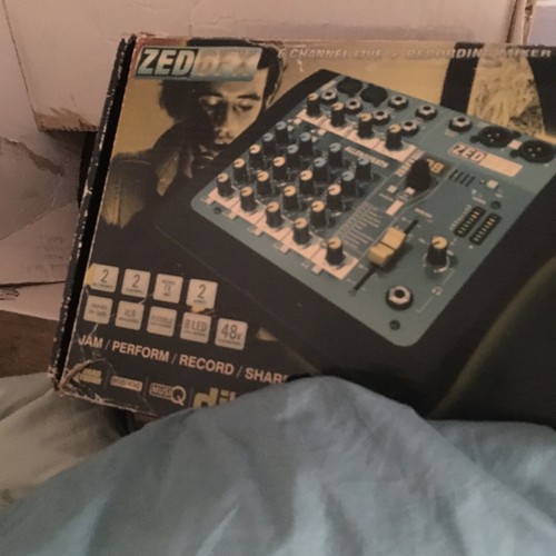 Console allen heath zed 6fx - console,