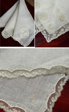 DENTELLE ANCIENNE ensemble de