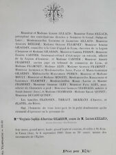 AILLAUD Gilardin FAIRE PART