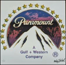 Andy Warhol PARAMOUNT Lithograph Édition Limitée # Xx / 2400 Cmoa Signé