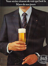 ADVERTISING 1981 MAES PILS beer