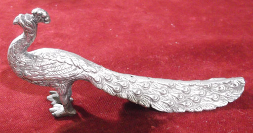Ancien paon décoratif - , en