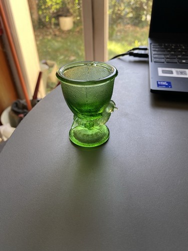 Coquetier ancien poule - , verre