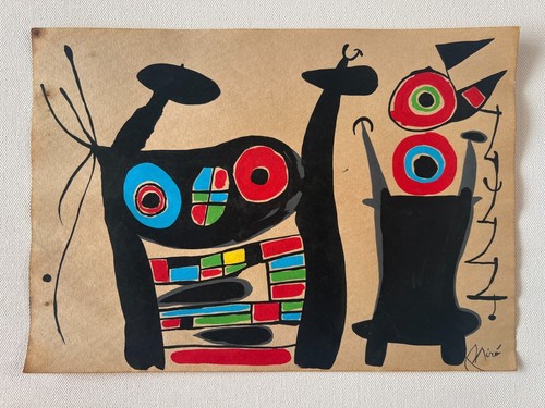 Joan miro dessin - joan, (fait