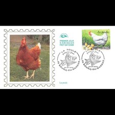 CEF soie - La poule -