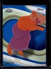2025 Topps Chrome Disney Zeus Blue Refractor #122/150