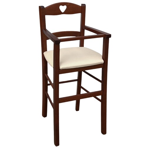 Chaise haute bois color - chaise,