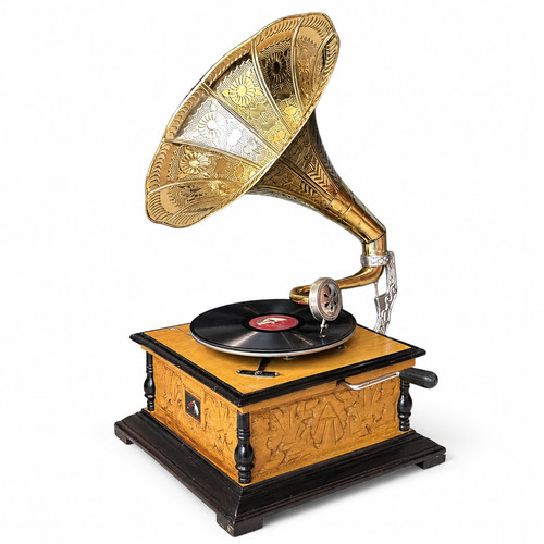 Ancien phonographe gramophone