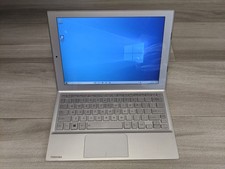 AS IS - Toshiba DynaPad Tablet Keyboard Intel Atom 4GB RAM 64GB Storage Win 10