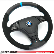 Volant en Cuir pour BMW E46 Avec Airbag Neuf Recouvert de Similicuir Alcantara