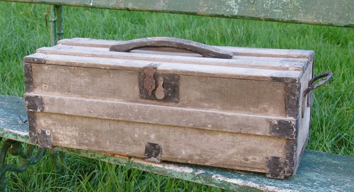 Malle bois petite - malle, bois,