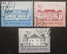 HONGRIE série N°3122 au 3124 oblitérés