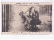 READING: manufacture J. Duplan et Fils, steam engine room