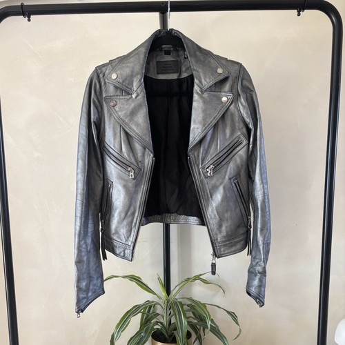Rudsak veste moto femme cuir