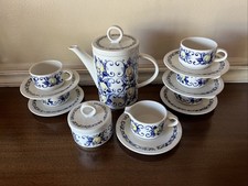 Villeroy & Boch CADIZ 16 Piece Tea Set Luxembourg Germany Excellent Condition