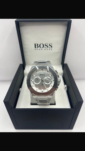 Montre hugo boss homme - boss, chromé