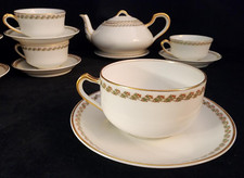 Vintage Haviland Limoges The Lisbon Demitase Cups and Saucers