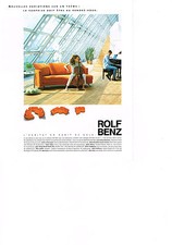 2000 ROLF BENZ Advertising Advertising Sofas Chairs