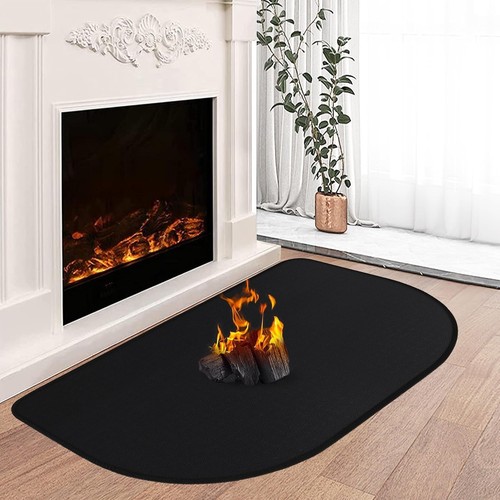 Tapis ignifuge cheminée