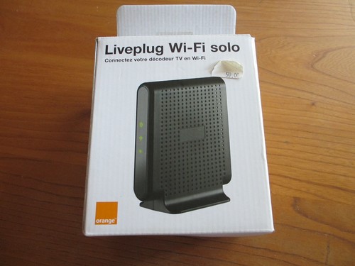 Adaptateur orange liveplug - adaptateur,