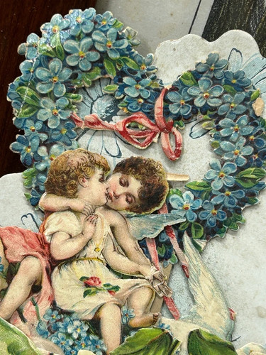 Anges fleurs pop carte - anges, et