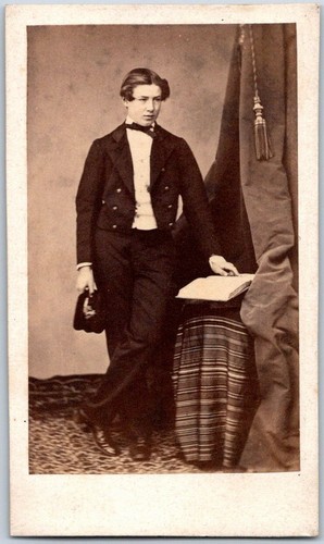 Cdv 1865 jeune homme - cdv,