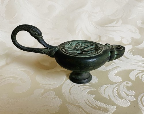 Lampe huile romaine ancienne - romaine,