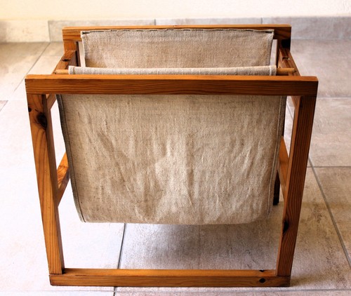 Porte revues bois pin - en, /