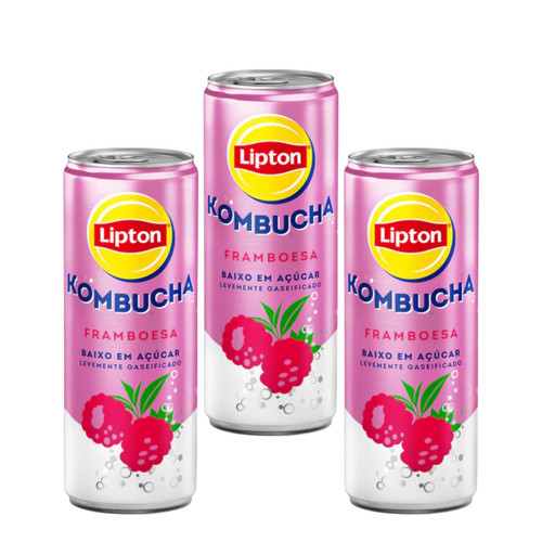 Lipton kombucha raspberry - raspberry, x3