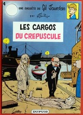 GIL JOURDAN 4 / LES CARGOS DU CREPUSCULE / TILLIEUX / RÉ.BROCHÉE DUPUIS 1976