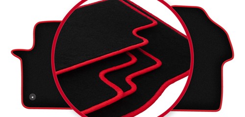 Tapis sol velours noir - tapis,