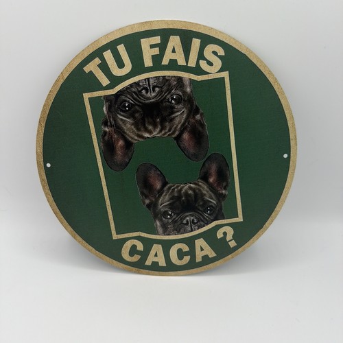 Plaque murale deux - , bulldogs