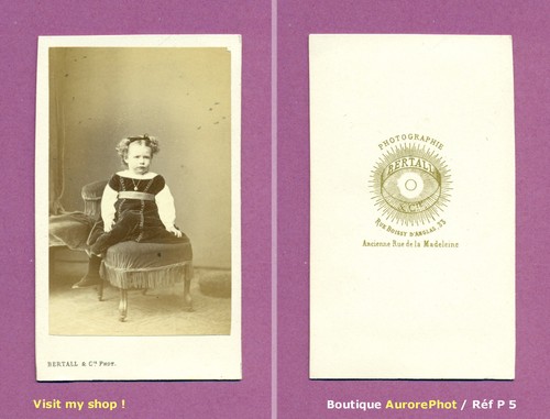 Cdv bertall paris - bertall,