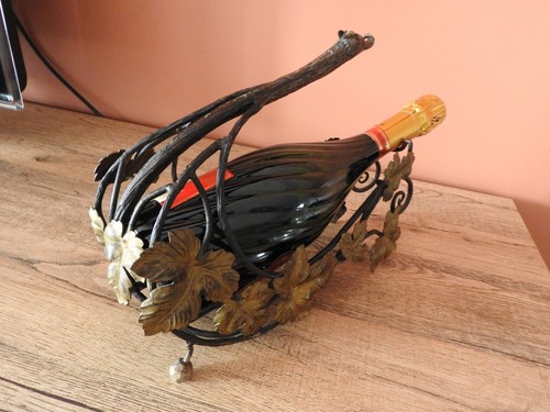 Support ancien porte bouteille - support,