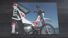 CATALOGUE BROCHURE MOTOS YAMAHA STING - 1986 + LISTE DE PRIX 1977
