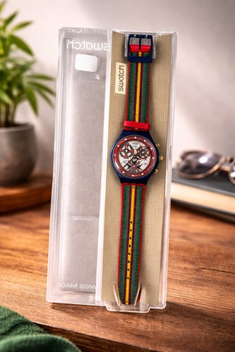 Swatch chrono the top brass - the,
