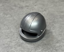 Playmobil grey motorcycle helmet 