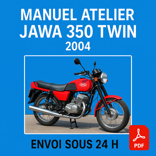 Manuel atelier jawa 350 twin - manuel,