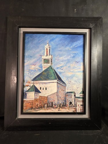Tableau peinture huile - peinture, sur