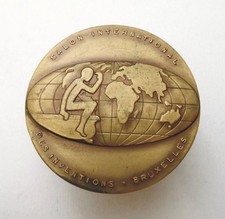Médaille Belgique XXe Salon International des Inventions Bruxelles 1971 - Michel