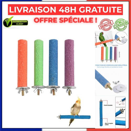 Perchoirs bois pour cage - 4,