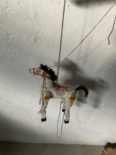 Ancien cheval articulé style - cheval,