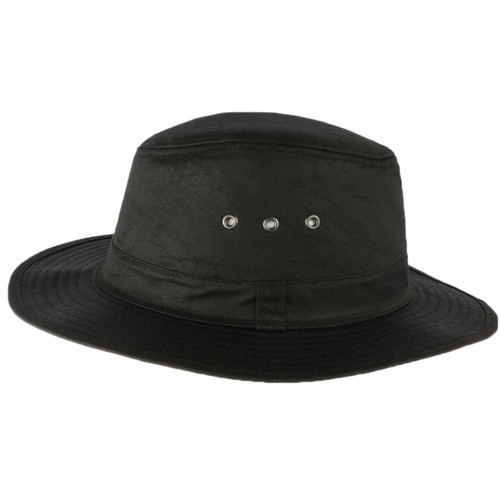 Chapeau huilé noir traveler - noir,